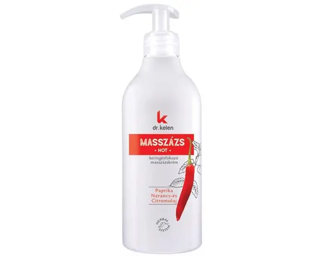 Crema Masaj Pentru Celulita Hot Dr. Kelen, 500 ml