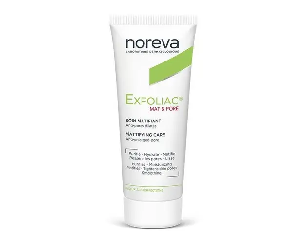Crema matifianta Exfoliac Mat&amp;Pore, Noreva, 30 ml