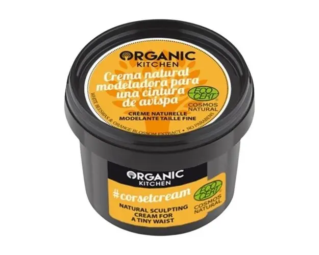 Crema Modelatoare - Organic Kitchen #Corsetcream Natural Sculpting Cream For a Tiny Waist, 100 ml
