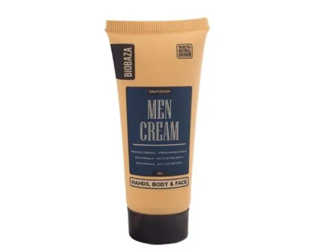 Crema Naturala Universala pentru Barbati - Biobaza Men Cream Hands, Body&amp;Face, 30 ml