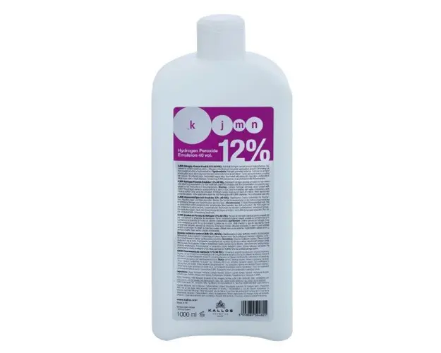 Crema Oxidanta 12% - Kallos KJMN Hydrogen Peroxide Emulsion 12% 40 vol 1000ml