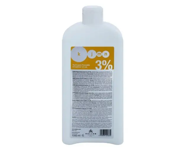 Crema Oxidanta 3% - Kallos KJMN Hydrogen Peroxide Emulsion 3% 10 vol 1000ml