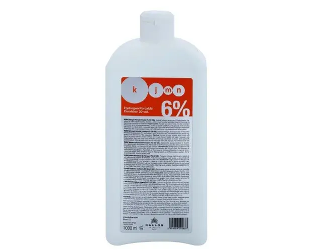 Crema Oxidanta 6% - Kallos KJMN Hydrogen Peroxide Emulsion 6% 20 vol 1000ml