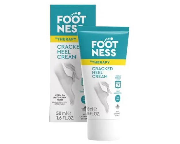 Crema pentru Calcaie Crapate - Footness Cracked Heel Cream, 50 ml