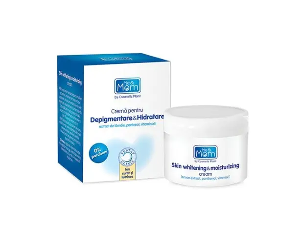 Crema pentru Depigmentare si Hidratare Me&amp;Mom Cosmetic Plant, 50ml
