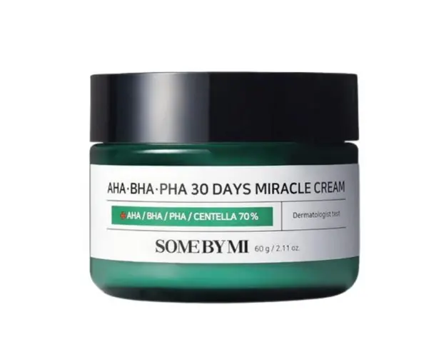 Crema pentru eradicarea cosurilor Some By Mi cu Aha, BHA si PHA 30 Days Miracle Cream, 60 ml