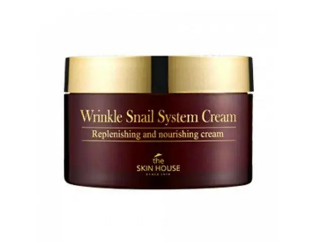 Crema pentru Fata Antirid cu Extract de Melc The Skin House Wrinkle Snail System, 100 ml