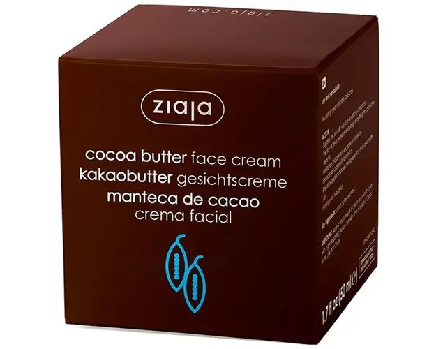 Crema pentru Fata - Ziaja Cocoa Butter Face Cream, 50 ml