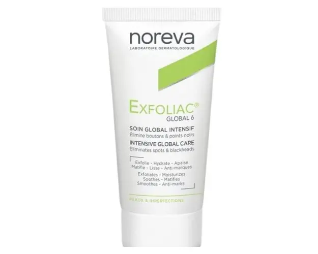 Crema pentru ingrijire intensiva globala Exfoliac Global 6, Noreva, 30 ml