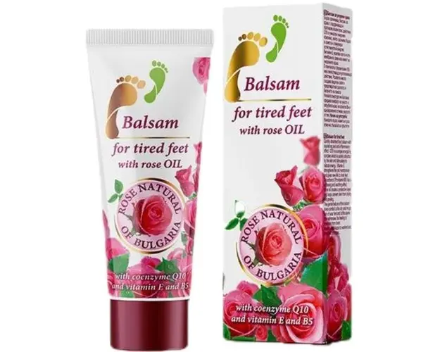 Crema pentru maini Bulfresh Rose Natural cu ulei de trandafir, coenzima Q10 si vitamina E &amp; B5 75 ml