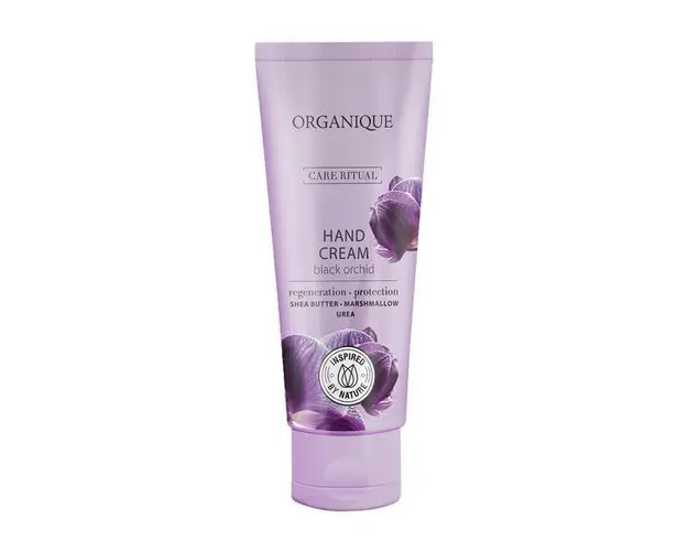 Crema pentru maini cu orhidee neagra, Organique, 70 ml