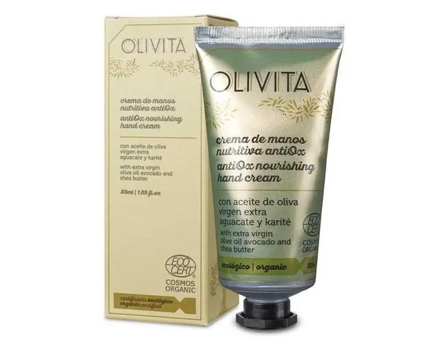 Crema pentru maini, nutritiva, antiox, gama Olivita, certificare Ecocert Cosmos Organic, La Chinata, 50ml