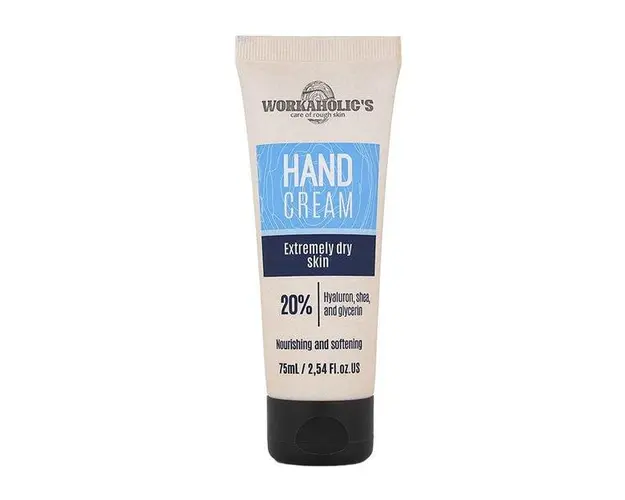 Crema pentru Maini Uscate Workaholic&#039;s cu Hialuron - Camco Workaholic&#039;s Hand Cream Extremely Dry Skin FG277004, 75 ml