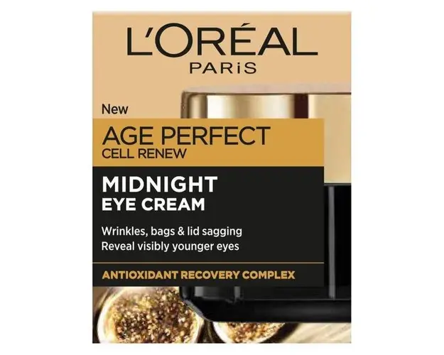 Crema de Noapte pentru Ochi L&#039;Oreal Paris - Age Perfect Midnight Eye Cream, 15 ml