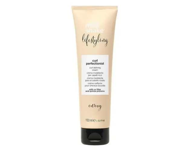 Crema pentru Parul Cret - Milk Shake Lifestyling Curl Perfectionist Curvy, 150 ml