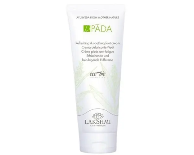 Crema pentru Picioare Reconfortanta si Calmanta - Lakshmi Pada Refreshing &amp; Soothing Foot Cream, 100 ml