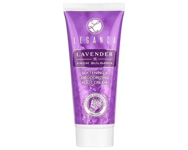 Crema pentru picioare si calcaie cu lavanda Leganza 75 ml