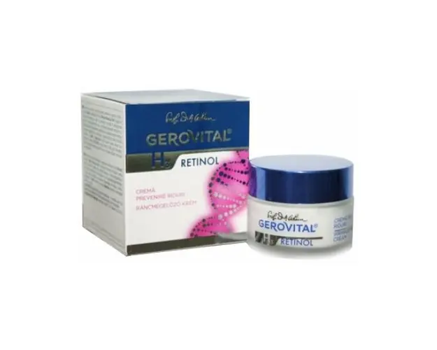 Crema Prevenire Riduri - Gerovital H3 Retinol Anti-Wrinkle Prevention Cream, 50ml