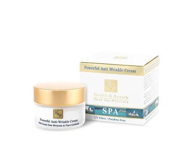 Crema Puternic Antirid, Health and Beauty Dead Sea, 50 ml, SPF 20