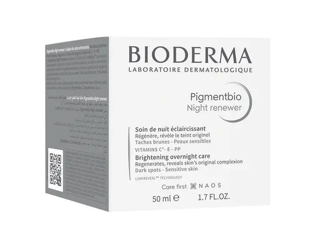 Crema regeneratoare de noapte Pigmentbio, Bioderma, 50 ml