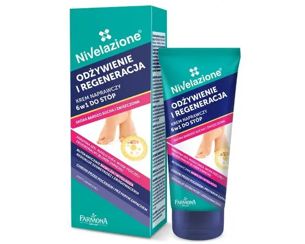 Crema Reparatoare 6 in 1 pentru Picioare - Farmona Nivelazione Foot Cream 6 in 1, 75 ml