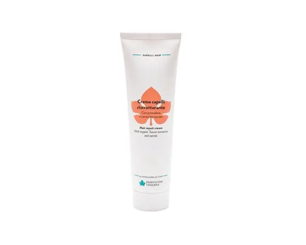 Crema Reparatoare pentru Par Vopsit sau Degradat Biofficina Toscana, 100 ml