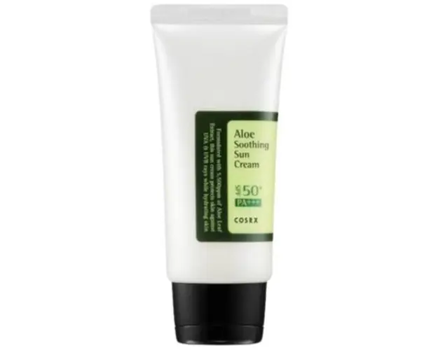 Crema solara calmanta cu aloe vera SPF 50 PA+++ Cosrx, 50ml