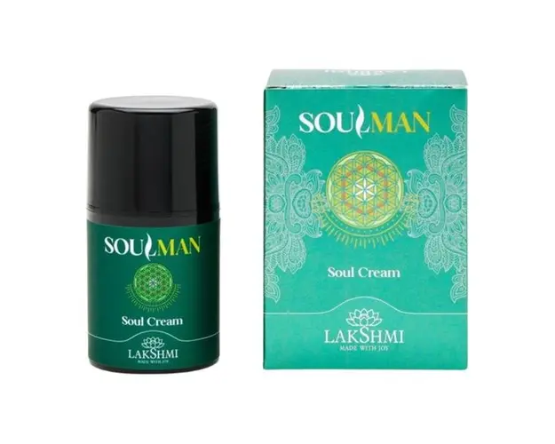 Crema Tonifianta cu Paciuli pentru Barbati - Lakshmi Soulman Soul Cream, 50 ml
