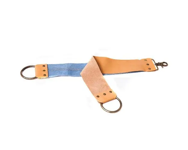 Curea de piele pentru ascutit briciul