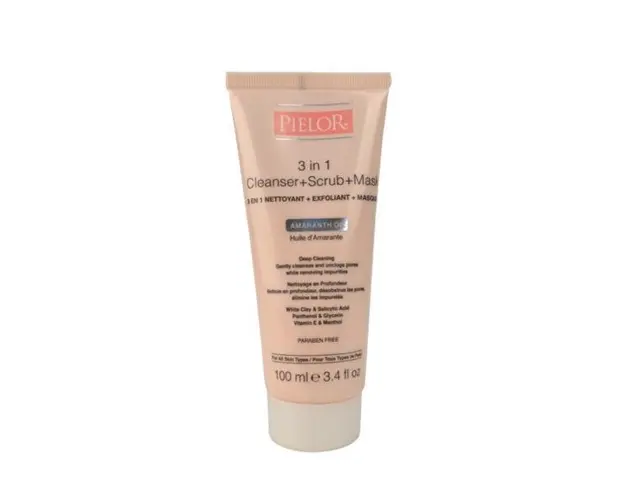 Demachiant, exfoliant, masca de fata Pielor cu Amaranth oil 3 &icirc;n 1