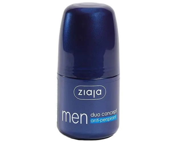 Deodorant Antiperspirant Roll-On Energizant - Ziaja Men Duo Concept, 60 ml