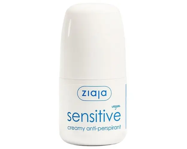 Deodorant Antiperspirant Roll-On - Ziaja Sensitive, 60 ml