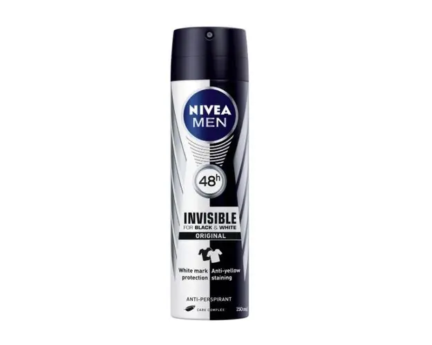 Deodorant Antiperspirant Spray Invizibil pentru Barbati - Nivea Men Invisible for Black&White Original, 150ml