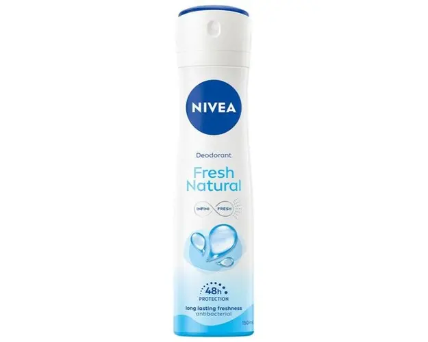 Deodorant Antiperspirant Spray - Nivea Fresh Natural, 150 ml