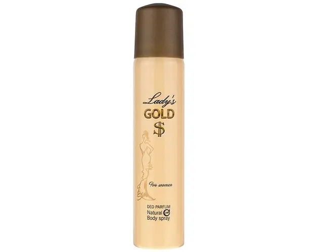 Deodorant spray Lady&#039;s Gold $ 85 ml