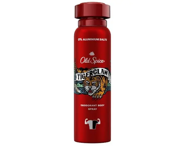 Deodorant Spray pentru Barbati - Old Spice Tigerclaw Deodorant Body Spray, 150 ml
