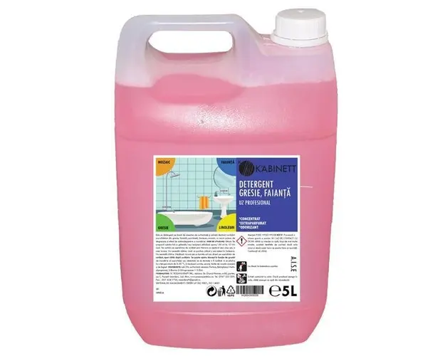 Detergent pentru suprafete gresie si faianta Kabinett 5000 ml
