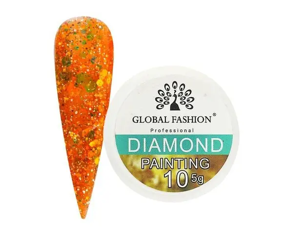 Diamond Painting Glitter Gel Glitter Global fashion 10, 5 g