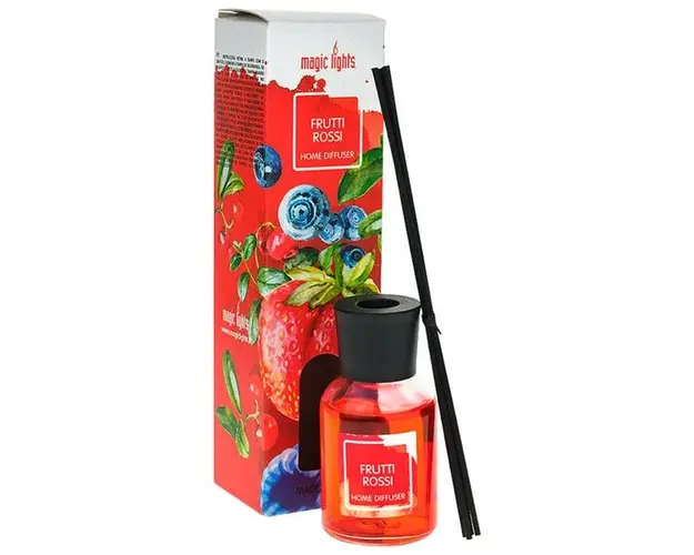 Difuzor Ambiental cu Parfum de Fructe 19262 - Frutto Rossi Home Diffuser, Magic Lights, 50 ml