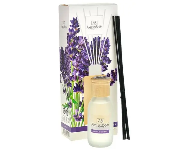 Difuzor Ambiental cu Parfum de Lavanda 90145 - Alessio Boltri Lavanda di Provenza, Magic Lights, 125 ml