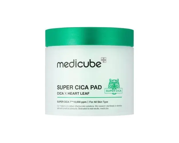 Dischete faciale, Super Cica Pad, Medicube, 70 buc