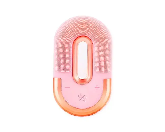Dispozitiv de curatare faciala Neo LUNA-R mini UFO, 4 in 1, Pearl Pink
