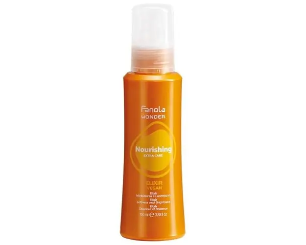Elixir pentru Hidratare si Stralucire pentru Par Uscat - Fanola Wonder Nourishing Extra Care Elixir Vegan, 100 ml