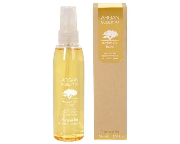 Elixir pentru Par cu Ulei de Argan - FarmaVita Argan Sublime Argan Oil Elixir, 100 ml