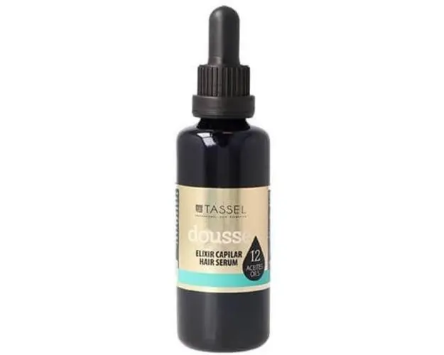Ser pentru repararea si hranirea parului Dousse Tassel, cu 12 uleiuri hranitoare pentru par 50ml