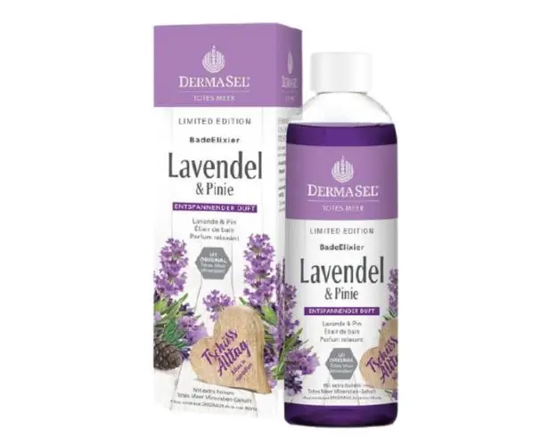 Elixir spumant de baie cu levantica si pin, Dermasel, 200 ml