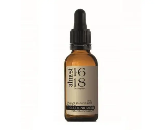 Exfoliant bland pentru ten sensibil, 3% Gluconic Acid Natural Monoserum Almost1.618 , 30ml