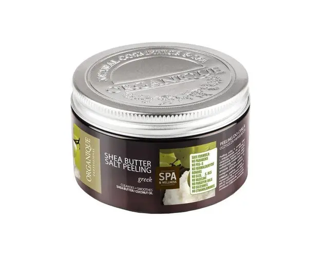 Exfoliant corp, cu shea si greeky, Organique, 450 ml
