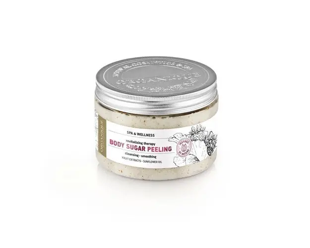 Exfoliant corp revitalizant, Delicious Touch, Organique, 450 ml