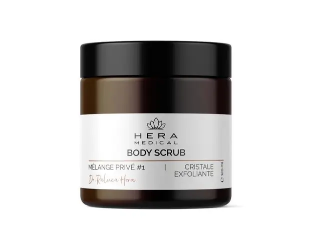 Body Scrub | Mélange Privé #1, Hera Medical by Dr. Raluca Hera Haute Couture Skincare, 120 ml